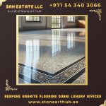 Bespoke Granite Flooring in Dubai Luxury Offices