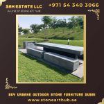 Buy Urbane Outdoor Stone Furniture Dubai