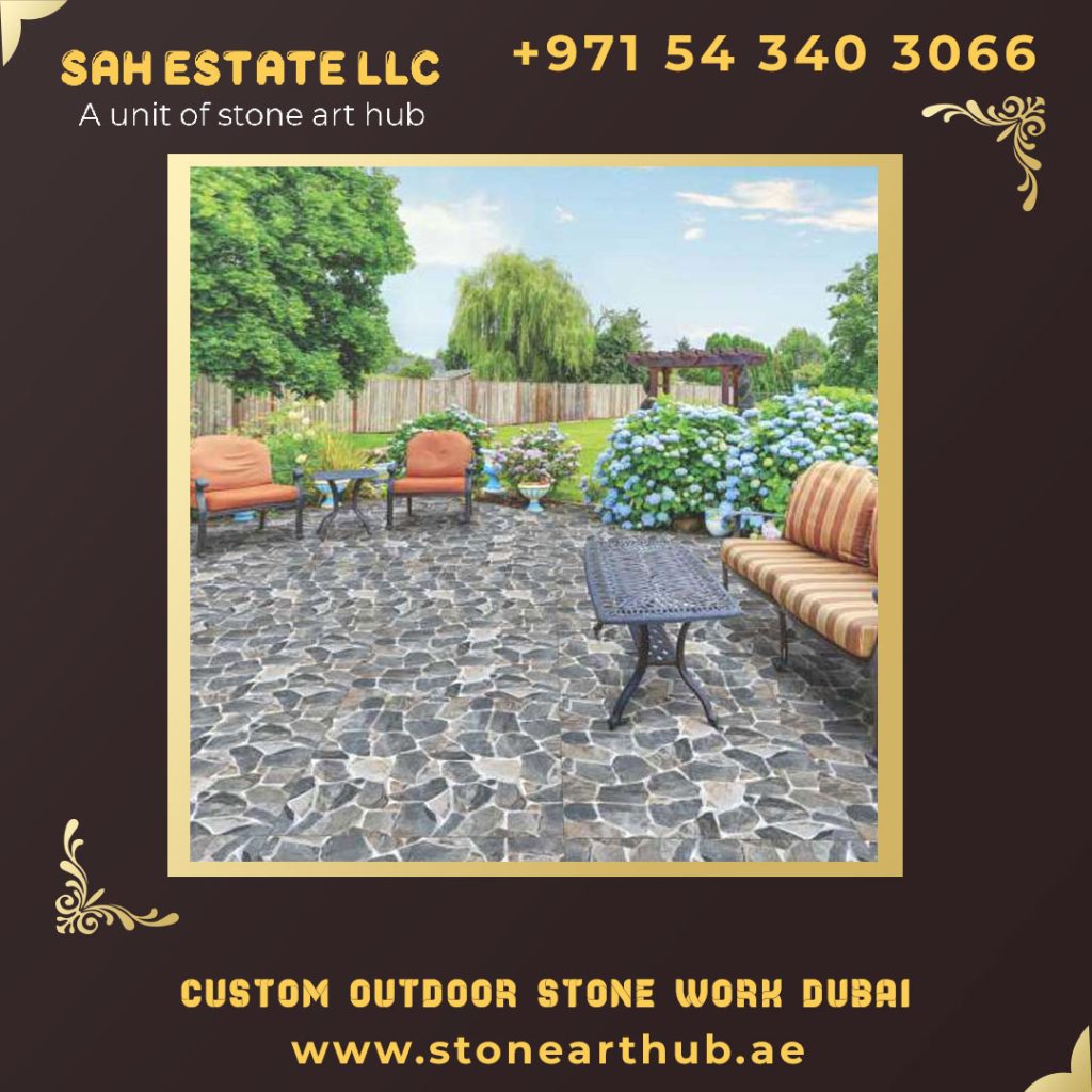 Custom Outdoor Stone Work Dubai