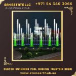 Custom Swimming Pool Musical Fountain Dubai