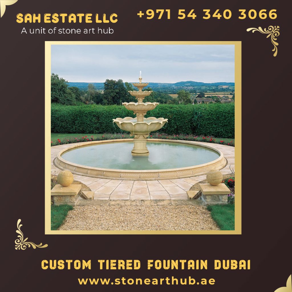 Custom Tiered Fountain Dubai