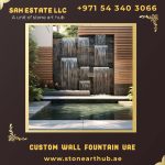 Custom Wall Fountain UAE