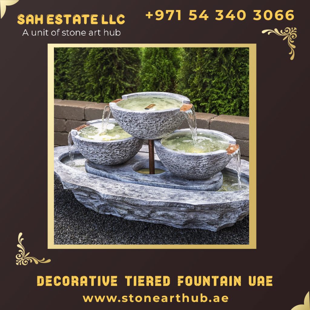 Decorative Tiered Fountain UAE