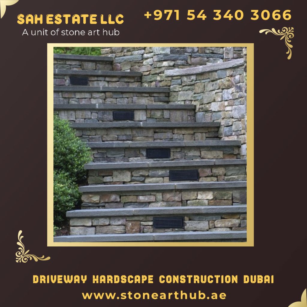 Driveway Hardscape Construction Dubai