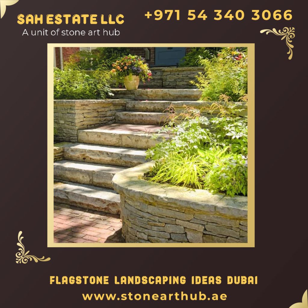 Flagstone Landscaping Ideas Dubai