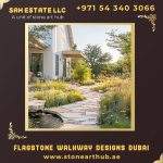 Flagstone Walkway Designs in Dubai