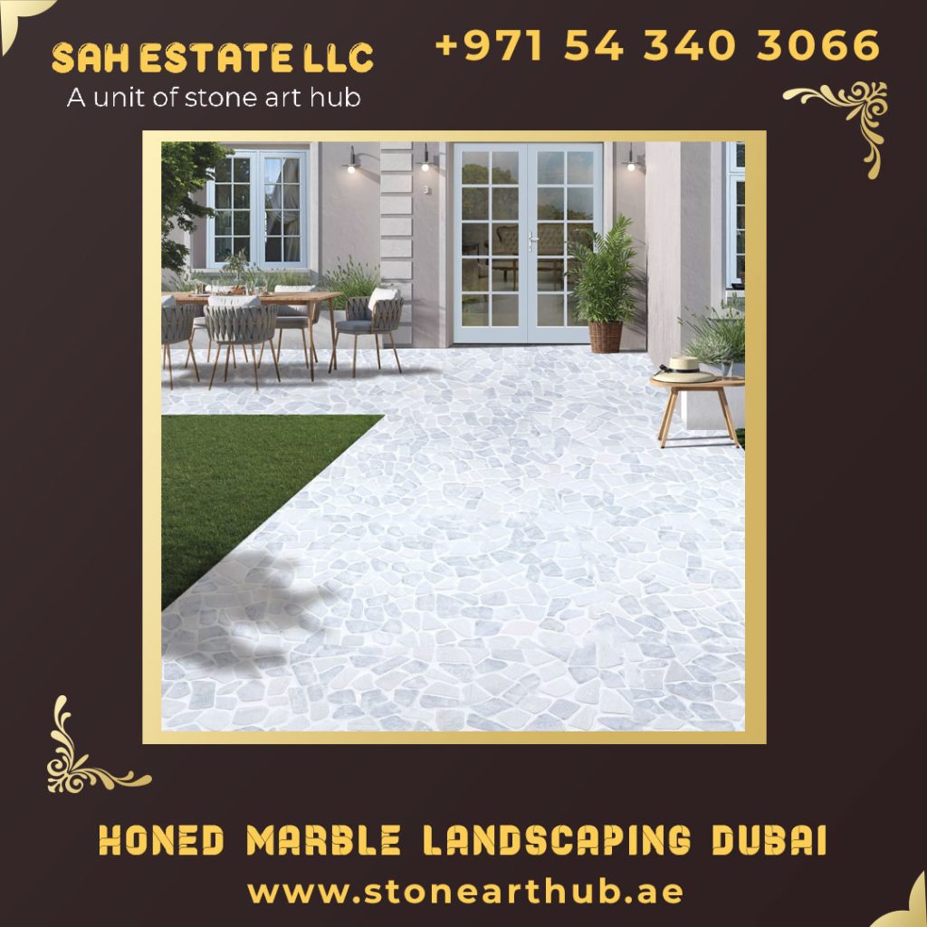 Honed Marble Landscaping Dubai
