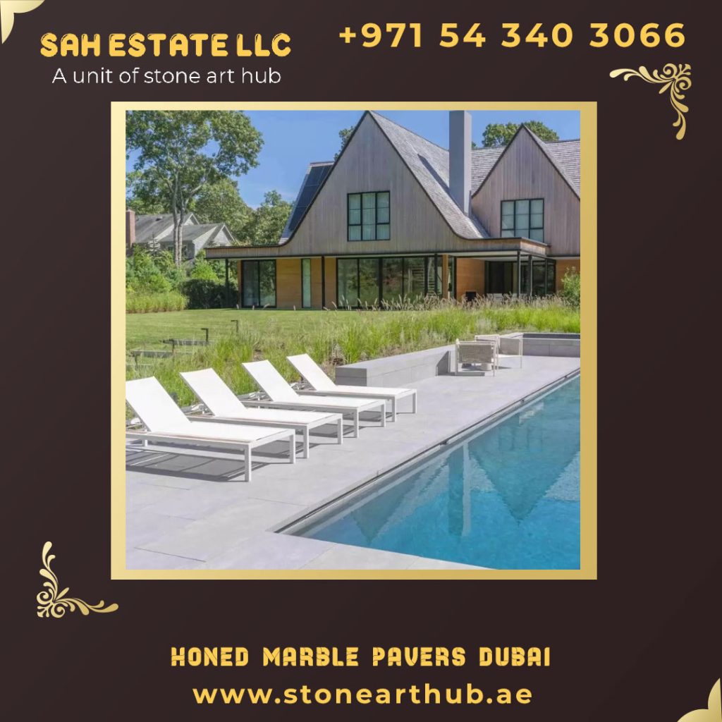 Honed Marble Pavers Dubai