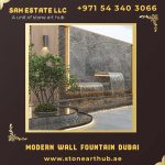 Modern Wall Fountain Dubai