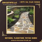 Natural Flagstone Paths Dubai