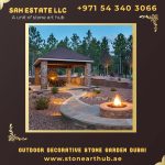 Outdoor Decorative Stone Garden Dubai