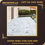 Outdoor Marble Stone Slabs Dubai
