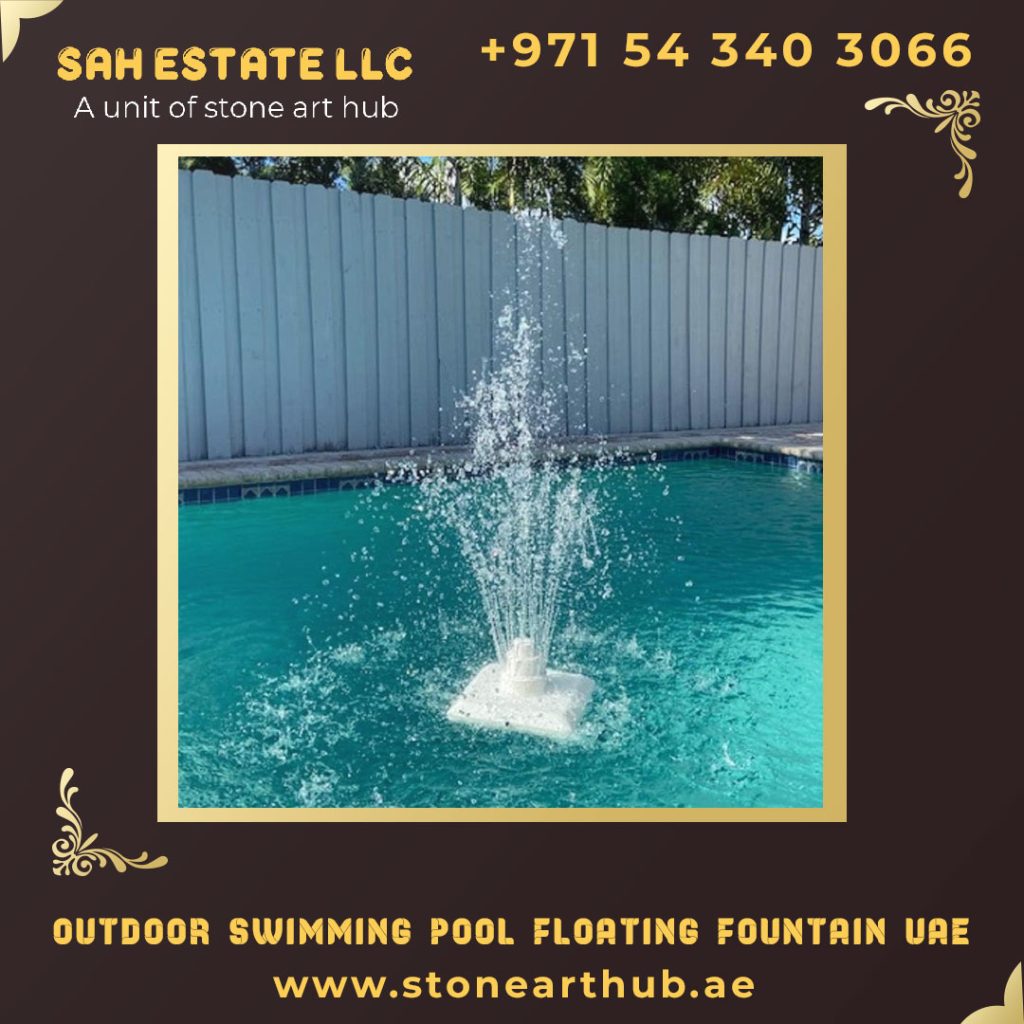 Outdoor Swimming Pool Floating Fountain UAE