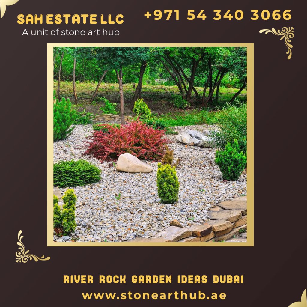 River Rock Garden Ideas in Dubai