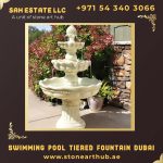 Swimming Pool Tiered Fountain Dubai