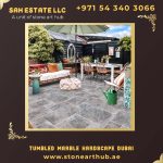 Tumbled Marble Hardscape Dubai