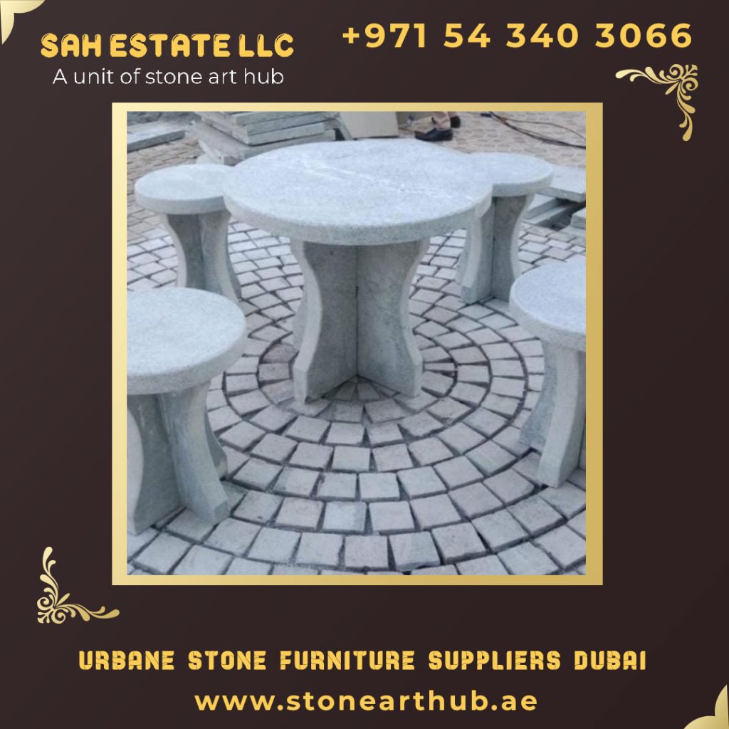Urbane Stone Furniture Suppliers Dubai
