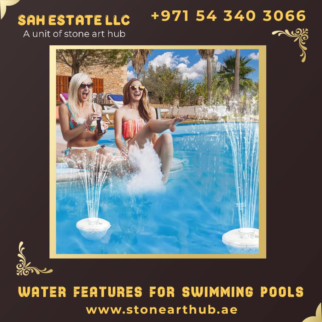 Water Features for Swimming Pools