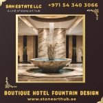Boutique Hotel Fountain Design in Dubai