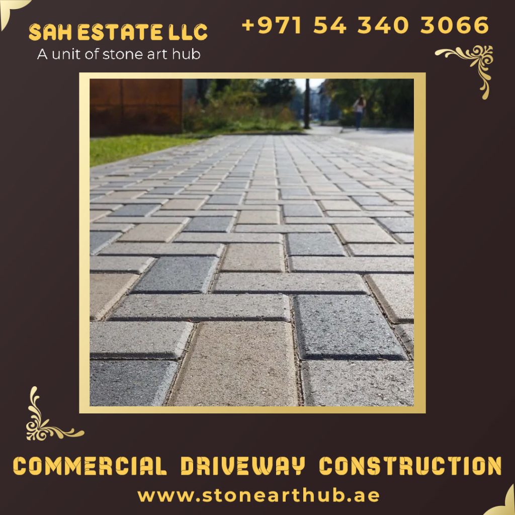 Commercial Driveway Construction in Dubai