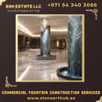 Commercial Fountain Construction Services in Dubai