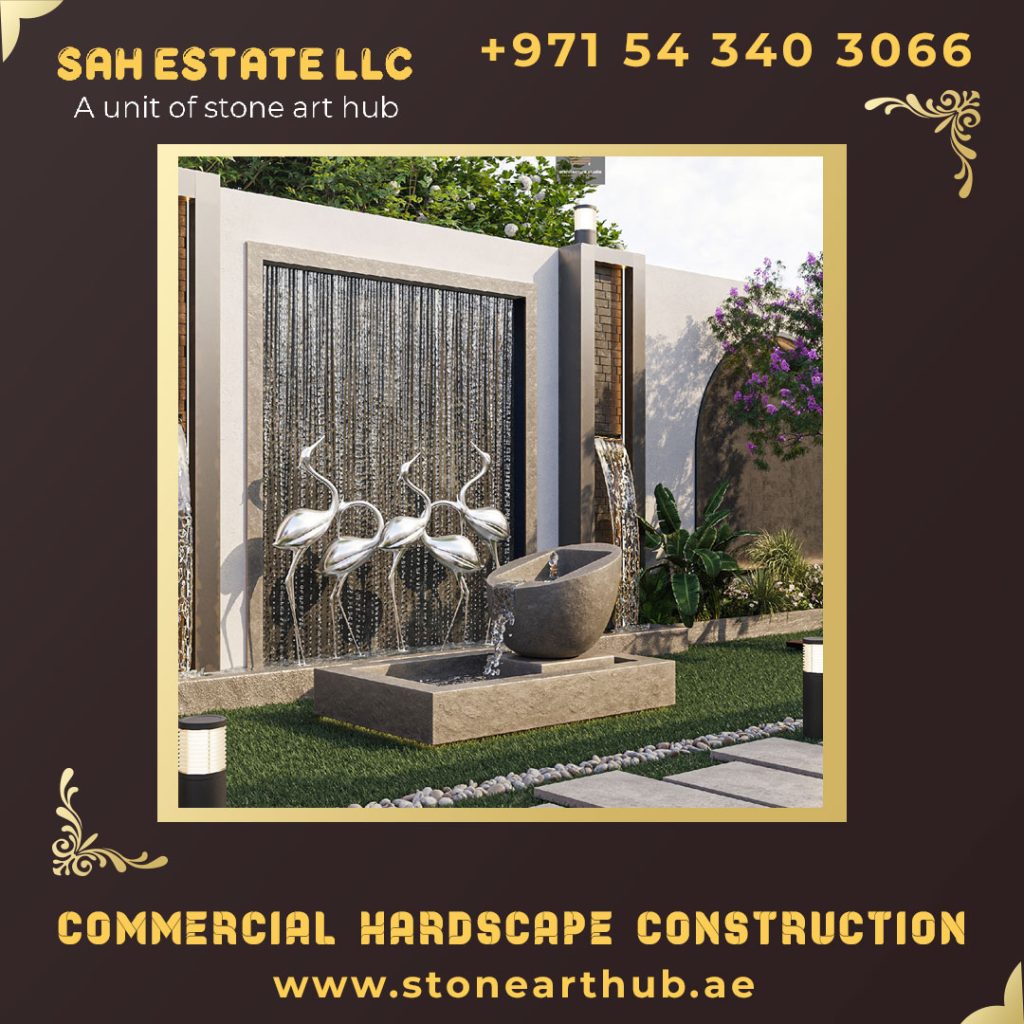 Commercial Hardscape construction Dubai