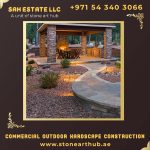 Commercial Outdoor Hardscape Construction in Dubai