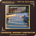 Commercial Walkway Construction in Dubai