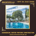 Commercial Water Feature Construction in Dubai