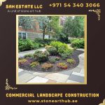 Commercial Landscape Construction in Dubai