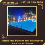 Custom Villa Swimming Pool Construction in Dubai