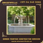 Garden Fountain Construction Services in Dubai
