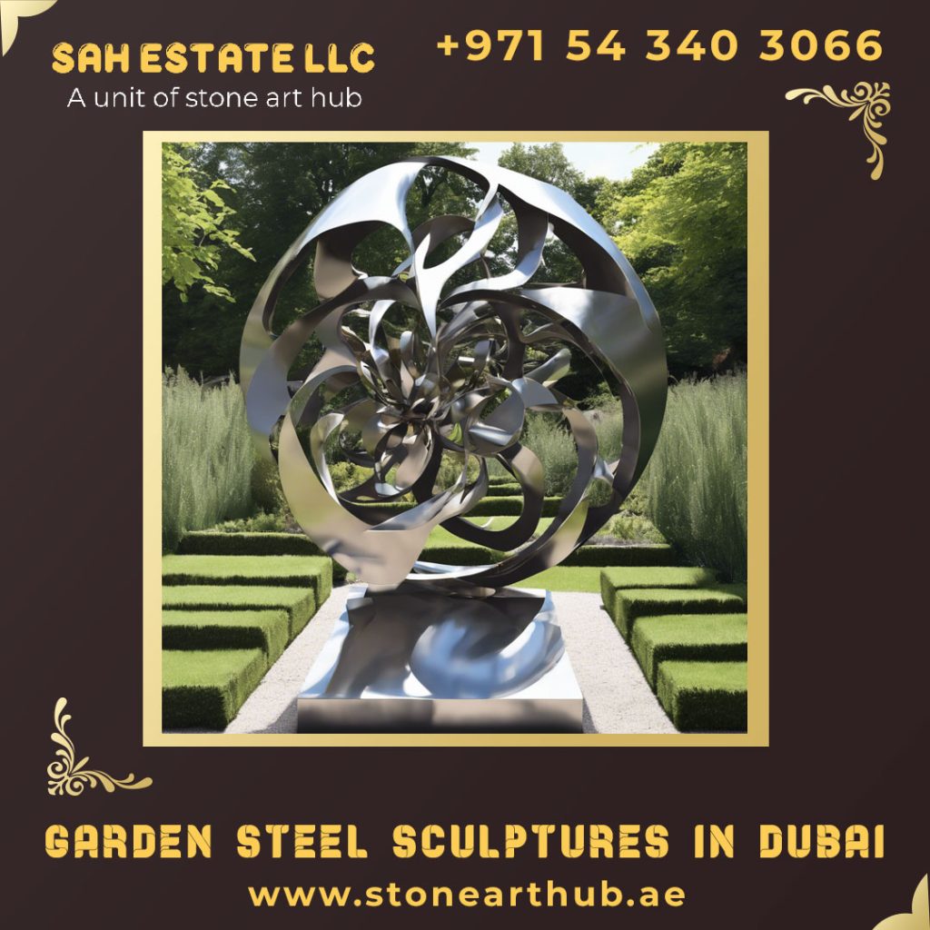 Garden Steel Sculptures in Dubai