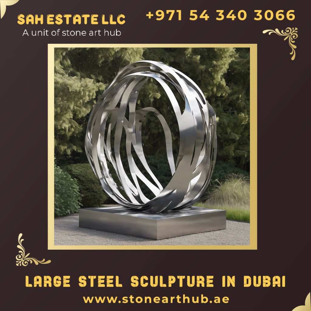 Large Steel Sculpture in Dubai