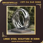 Large Steel Sculpture in Dubai