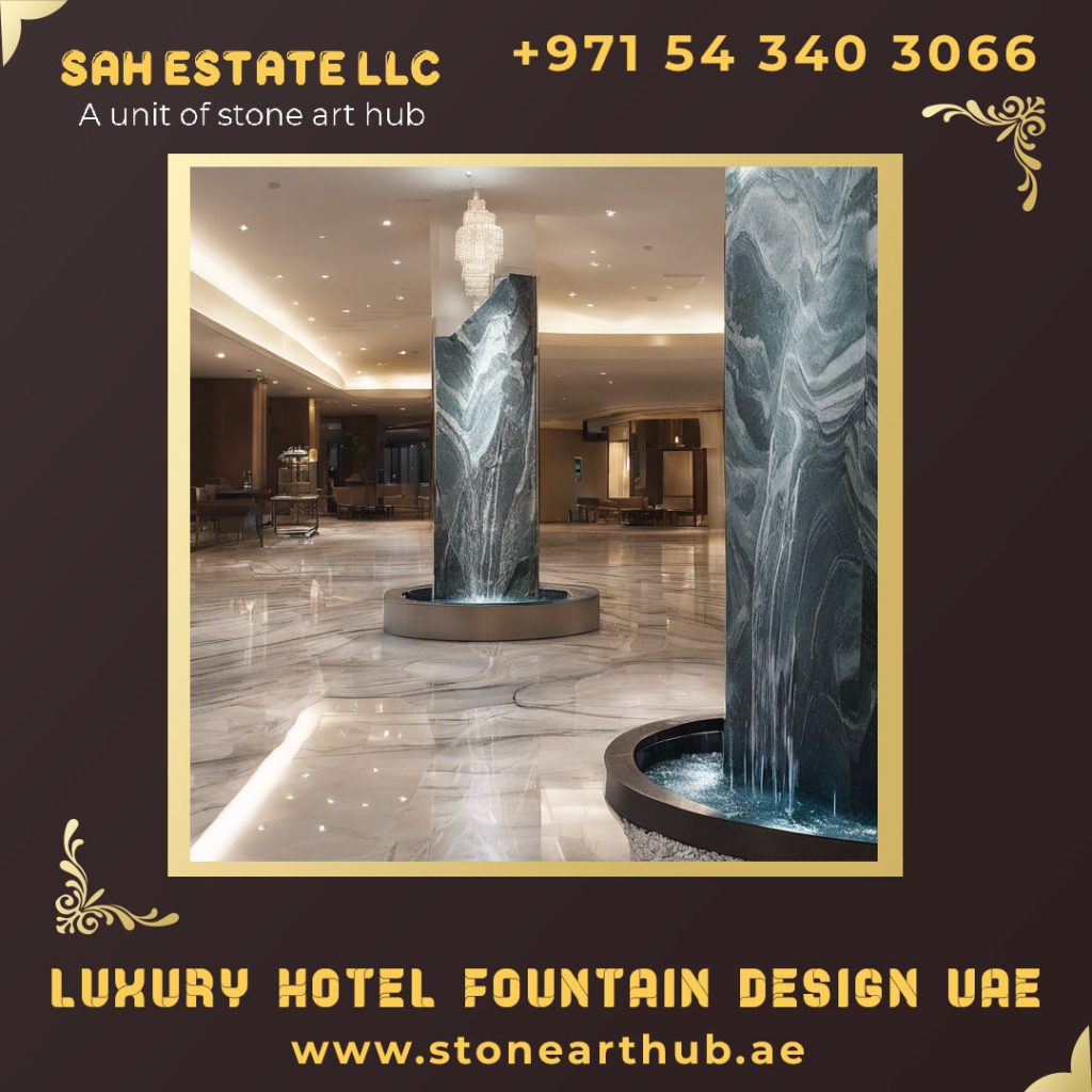 Luxury Hotel Fountain Design in Dubai