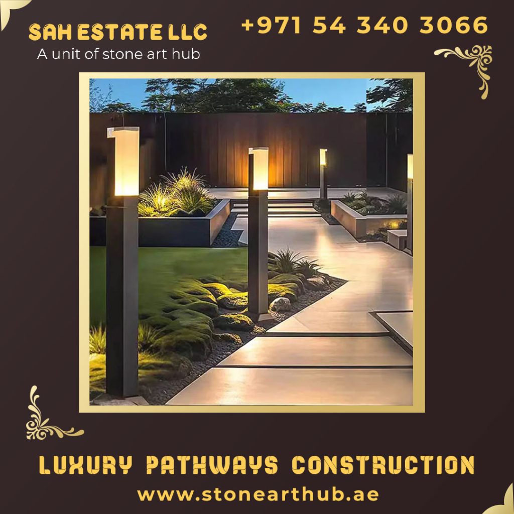 Luxury Pathways Construction in Dubai