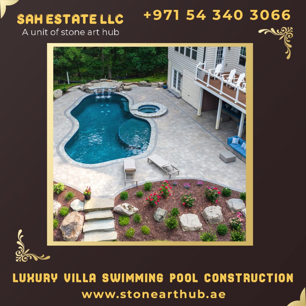 Luxury Villa Swimming Pool Construction in Dubai