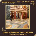 Luxury Walkway Construction in Dubai