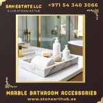 Marble Bathroom Accessories in Dubai
