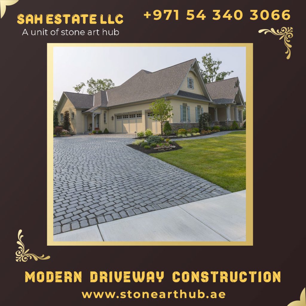 Modern Driveway Construction in Dubai
