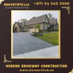 Modern Driveway Construction in Dubai