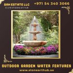Outdoor Garden Water Features in Dubai