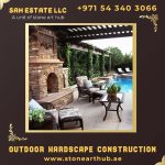 Outdoor Hardscape Construction in Dubai