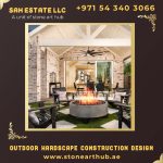 Outdoor Hardscape Construction Design in Dubai