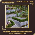 Outdoor Hardscape Construction in Dubai