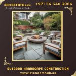 Outdoor Hardscape construction Dubai