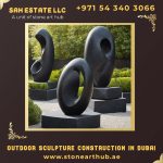 Outdoor Sculpture Construction in Dubai