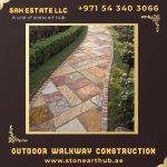 Outdoor Walkway Construction in Dubai