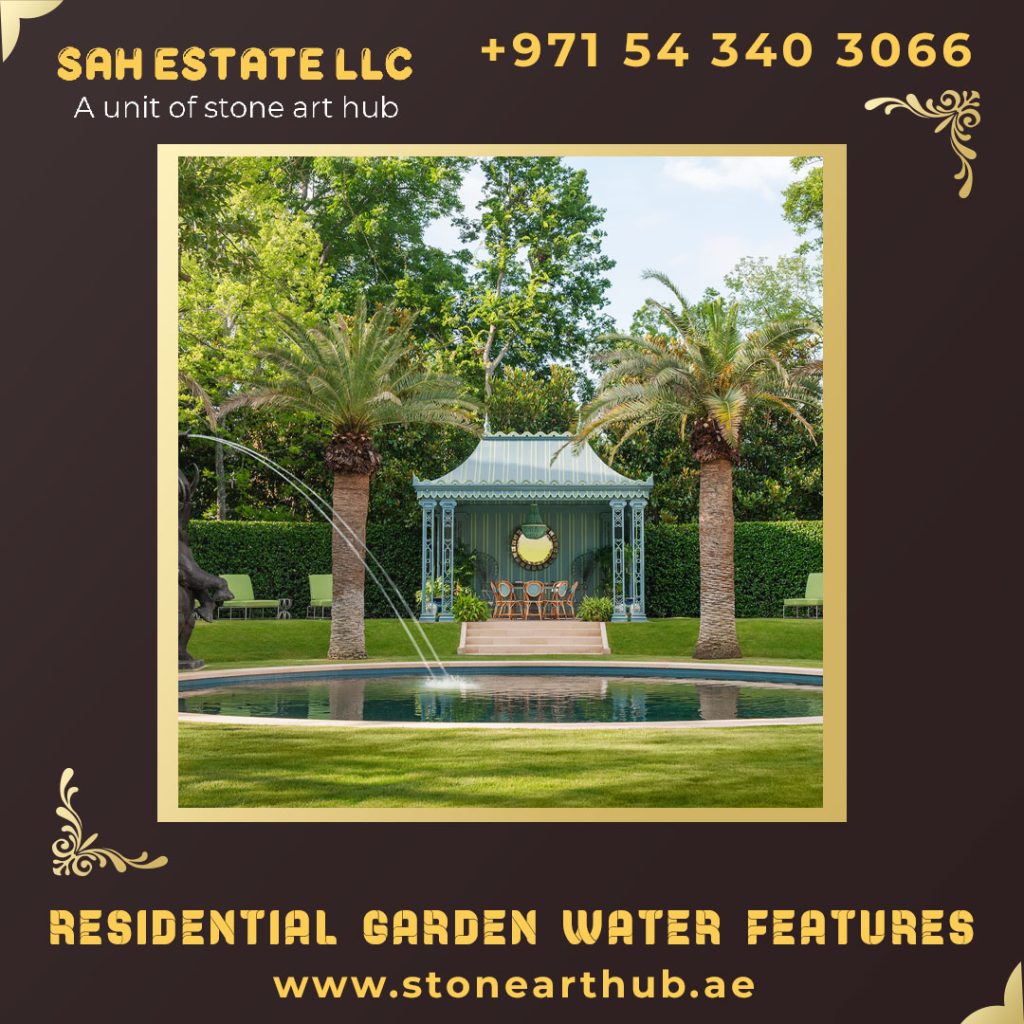 Residential Garden Water Features in Dubai